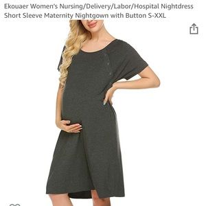 Nursing/Delivery labor/ nightgown